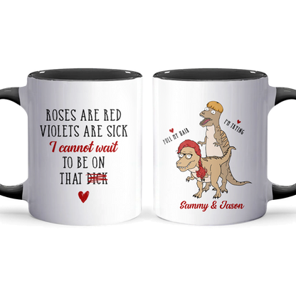 Roses Are Red - Personalized Accent Mug