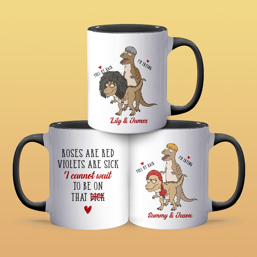 Roses Are Red - Personalized Accent Mug