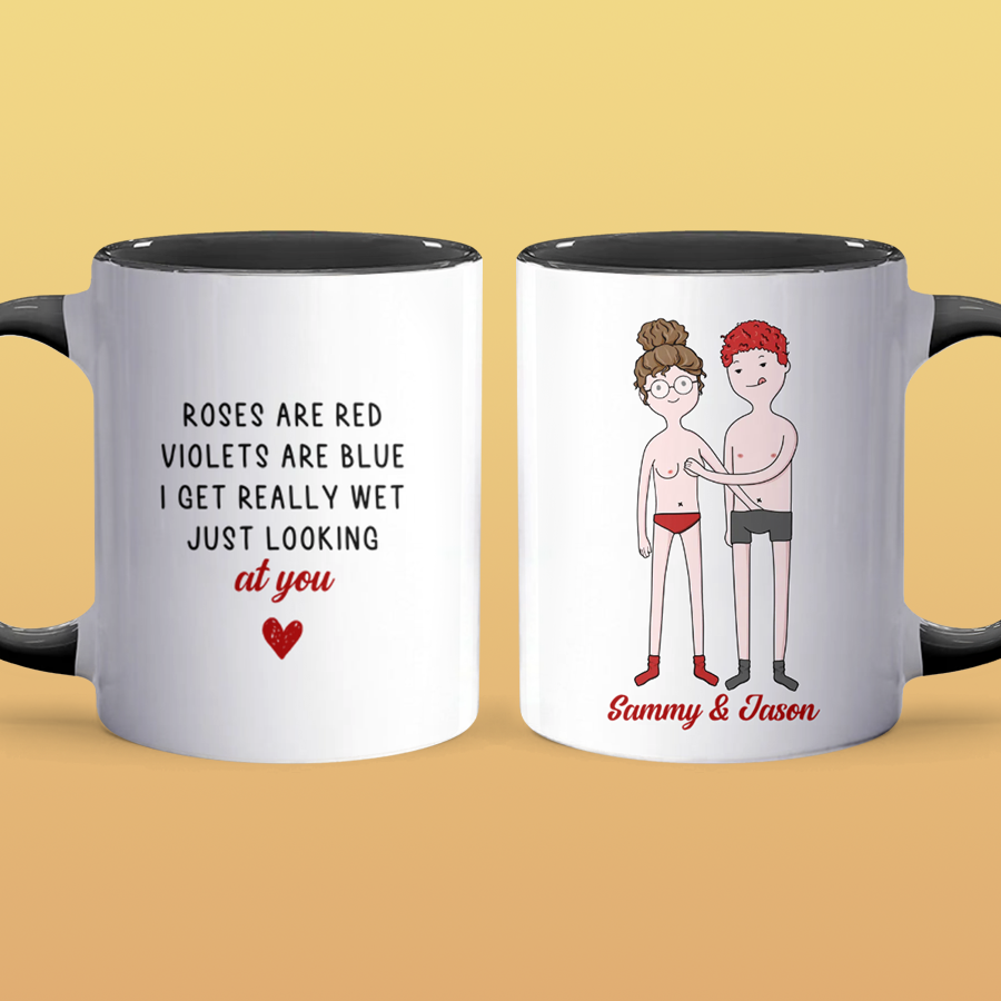 Roses Are Red - Personalized Accent Mug