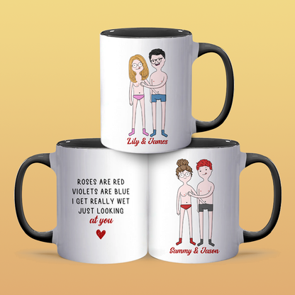 Roses Are Red - Personalized Accent Mug