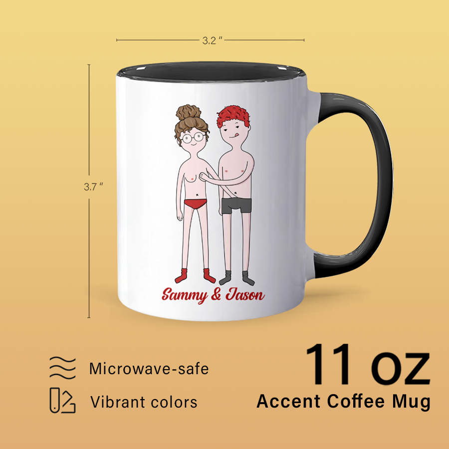 Roses Are Red - Personalized Accent Mug