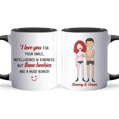 Huge Bonus - Personalized Accent Mug