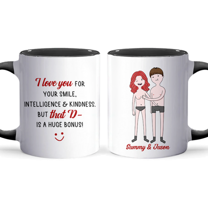 Huge Bonus - Personalized Accent Mug