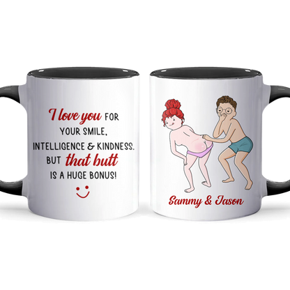 Huge Bonus - Personalized Accent Mug