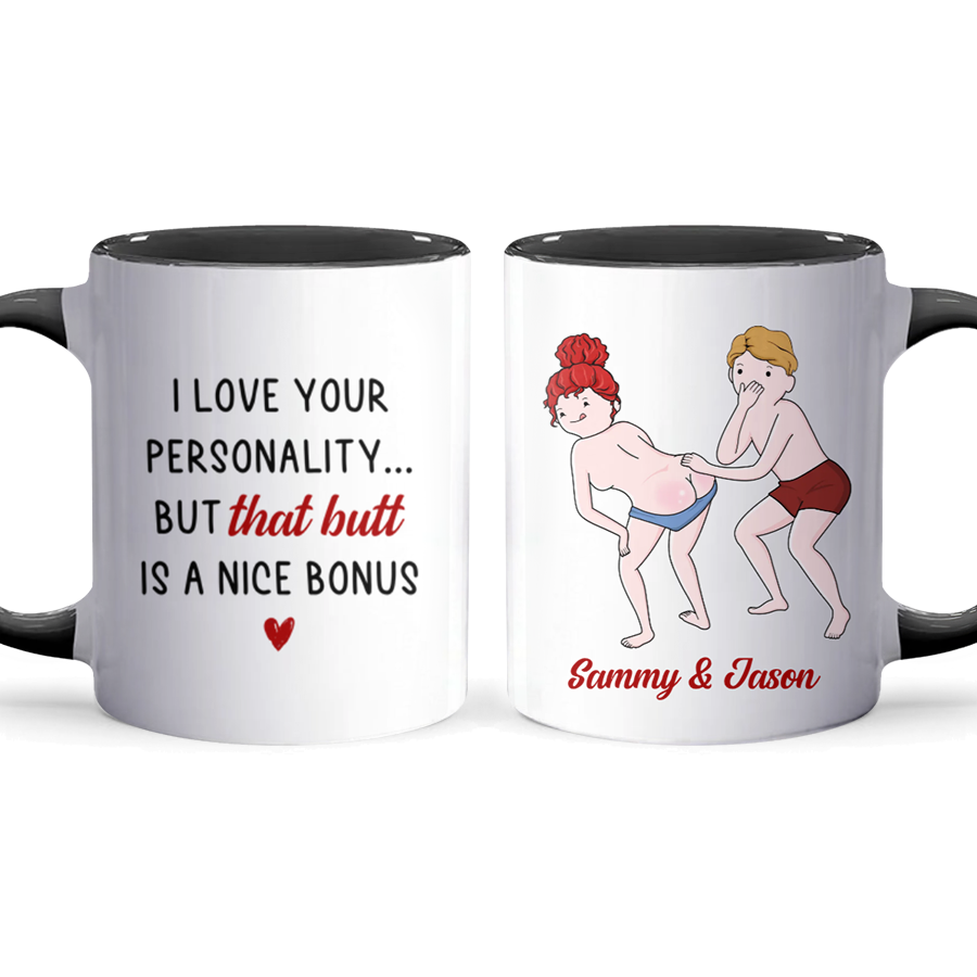 I Love - Personalized Accent Mug