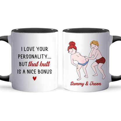 I Love - Personalized Accent Mug