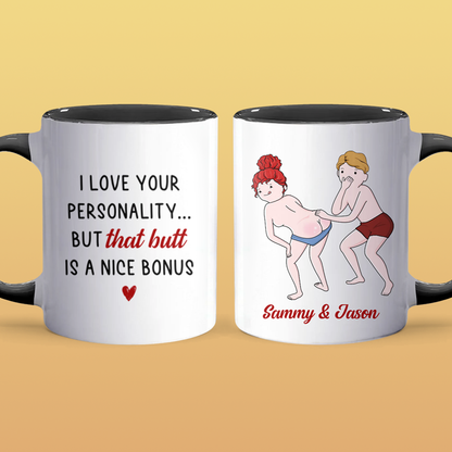 I Love - Personalized Accent Mug