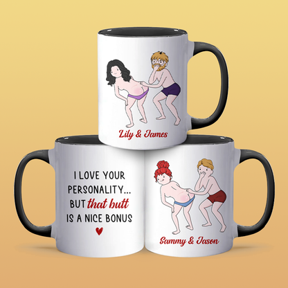 I Love - Personalized Accent Mug