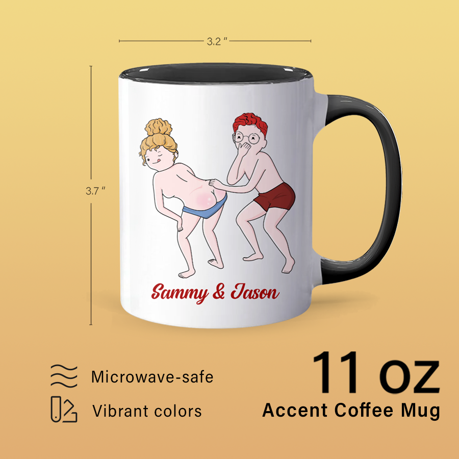 Turns Out - Personalized Accent Mug