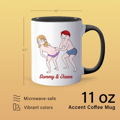 Your Butt - Personalized Accent Mug