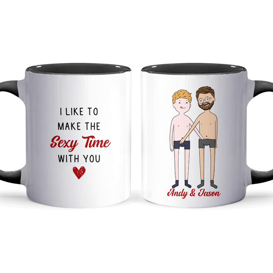 Sexy Time - Personalized Accent Mug