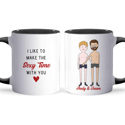 Sexy Time - Personalized Accent Mug