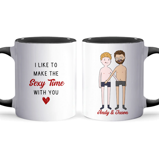 Sexy Time - Personalized Accent Mug