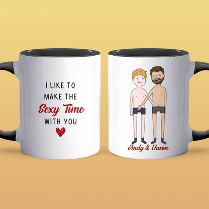 Sexy Time - Personalized Accent Mug