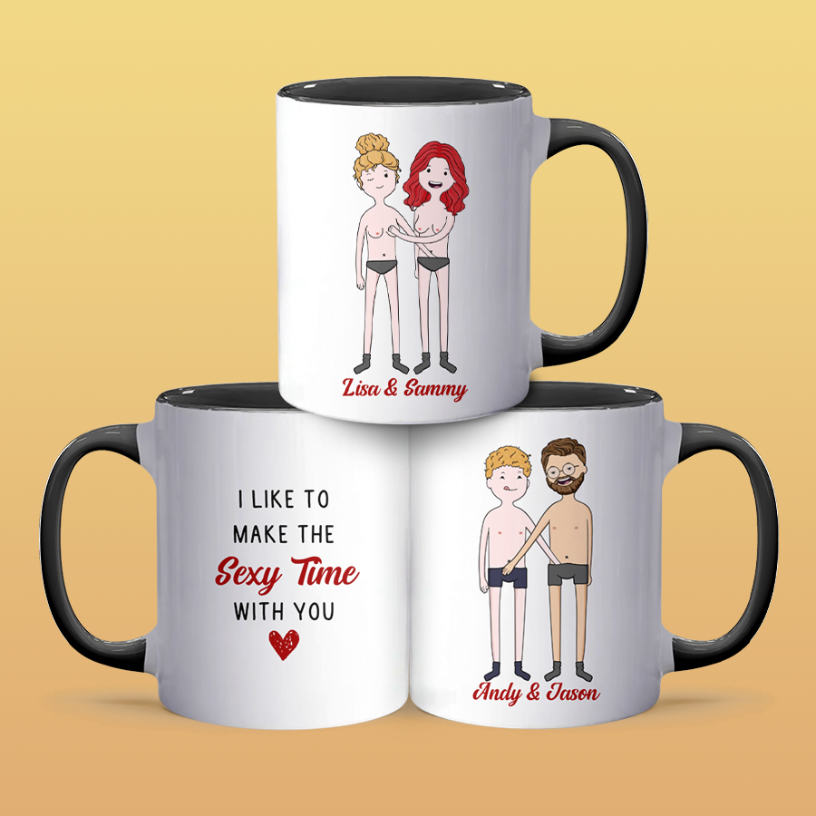 Sexy Time - Personalized Accent Mug