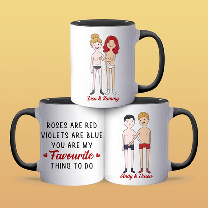 My Favorite - Personalized Accent Mug