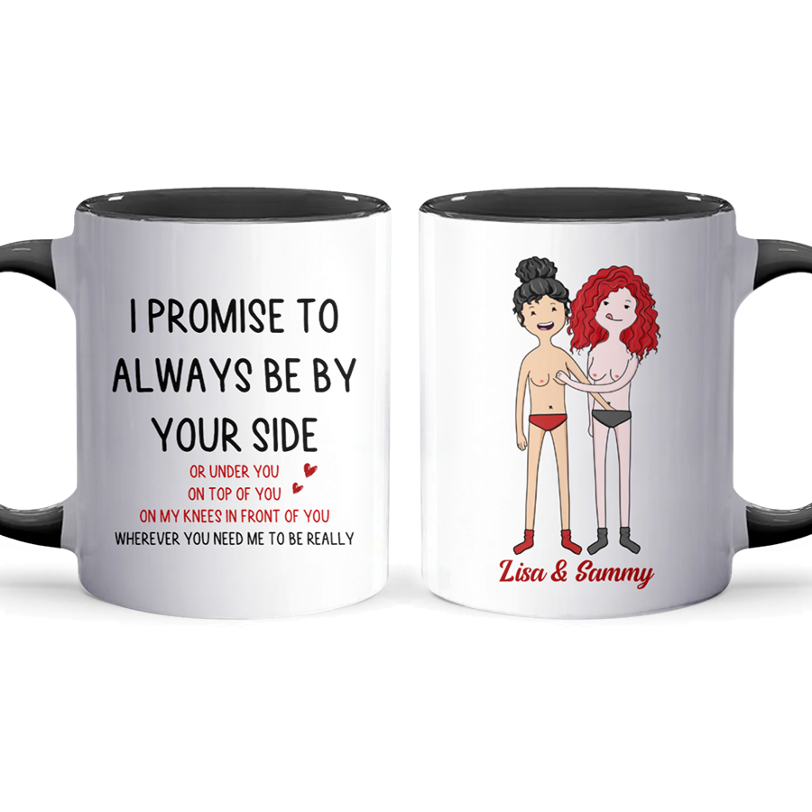 I Promise - Personalized Accent Mug