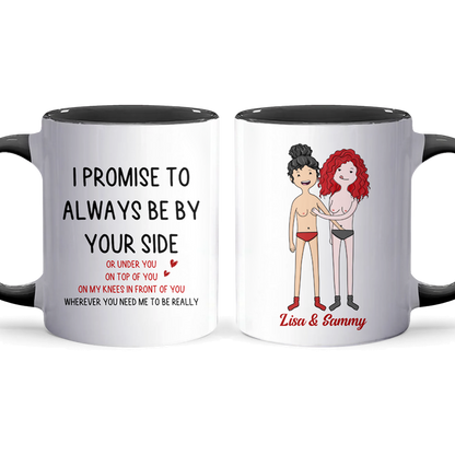 I Promise - Personalized Accent Mug