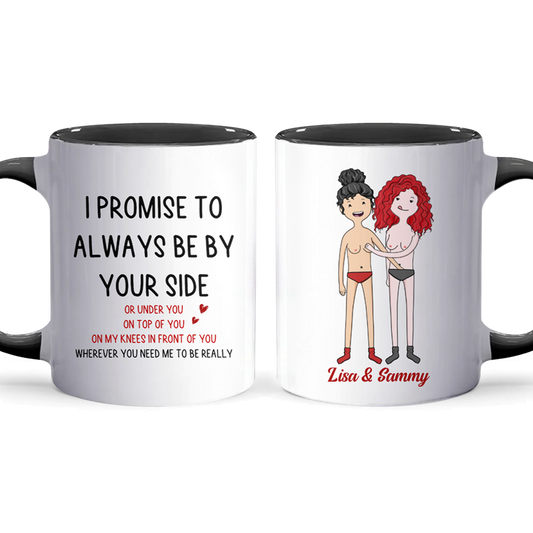 I Promise - Personalized Accent Mug