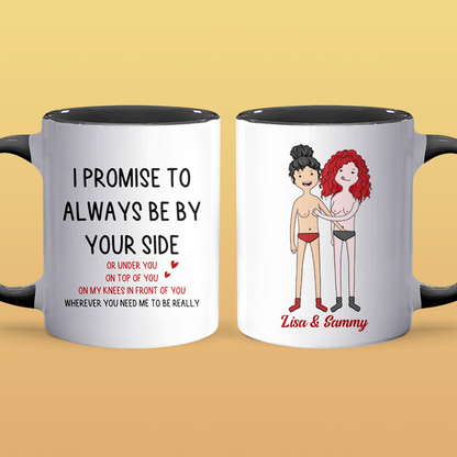 I Promise - Personalized Accent Mug