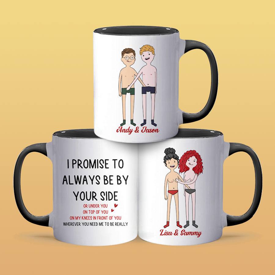 I Promise - Personalized Accent Mug