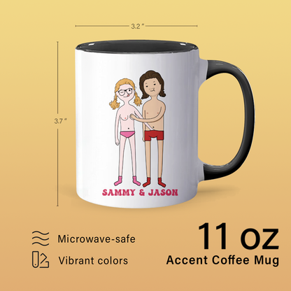 That Boobs - Personalized Accent Mug