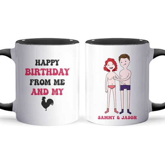 From Me - Personalized Accent Mug