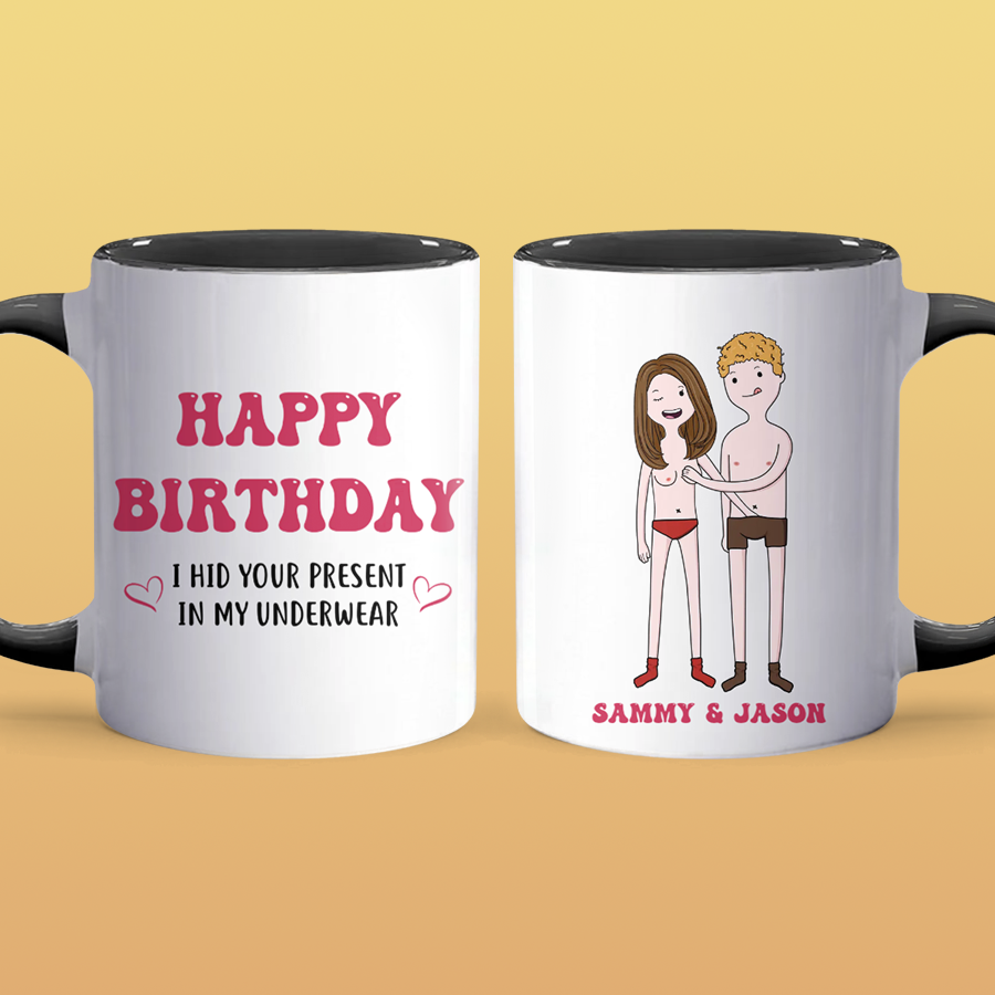 I Hid Your - Personalized Accent Mug