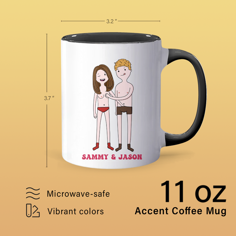 I Hid Your - Personalized Accent Mug