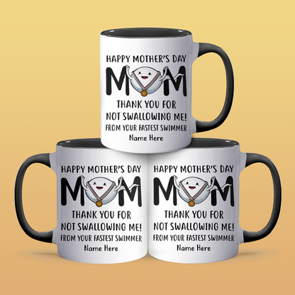 Thank You - Personalized Accent Mug