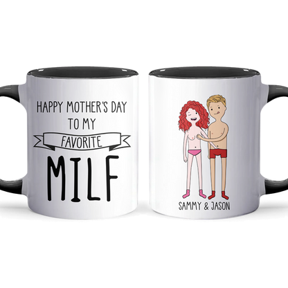 My Favorite - Personalized Accent Mug