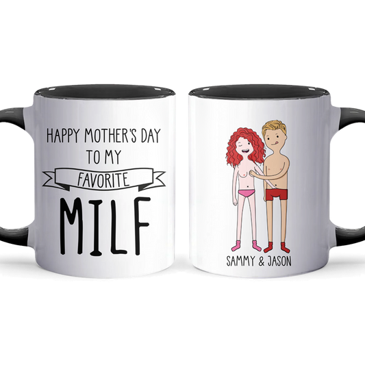 My Favorite - Personalized Accent Mug