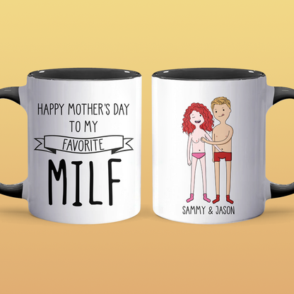 My Favorite - Personalized Accent Mug