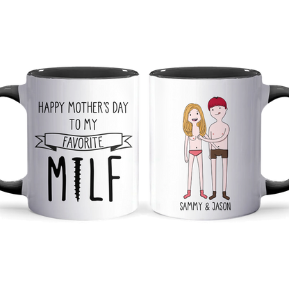 My Favorite - Personalized Accent Mug