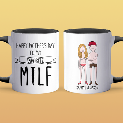 My Favorite - Personalized Accent Mug