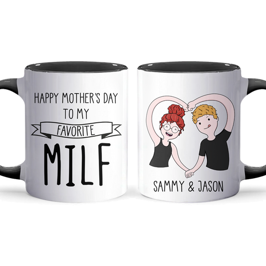 My Favorite - Personalized Accent Mug