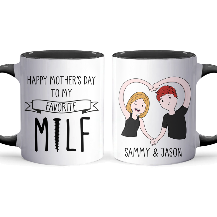 My Favorite - Personalized Accent Mug