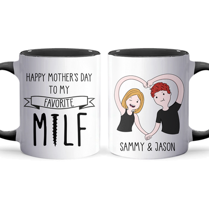 My Favorite - Personalized Accent Mug