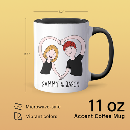 My Favorite - Personalized Accent Mug