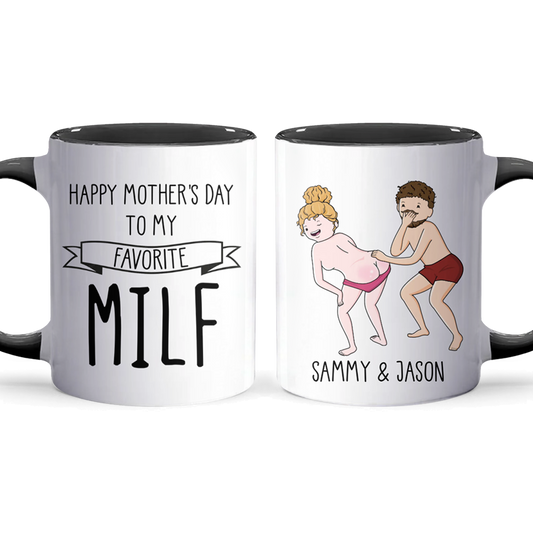 My Favorite - Personalized Accent Mug