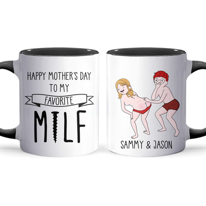 My Favorite - Personalized Accent Mug