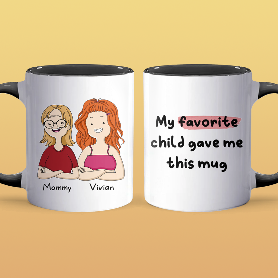 My Favorite - Personalized Accent Mug