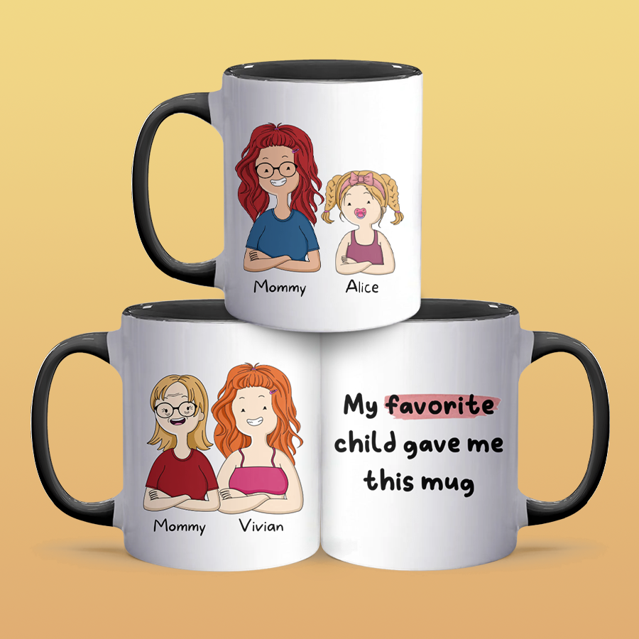 My Favorite - Personalized Accent Mug