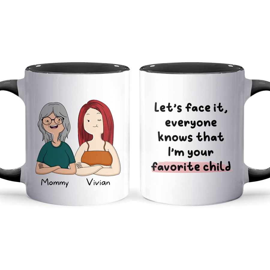 Your Favorite - Personalized Accent Mug