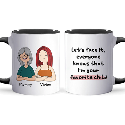 Your Favorite - Personalized Accent Mug