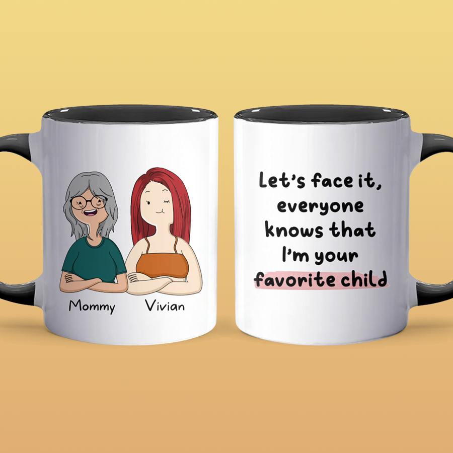 Your Favorite - Personalized Accent Mug