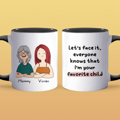 Your Favorite - Personalized Accent Mug