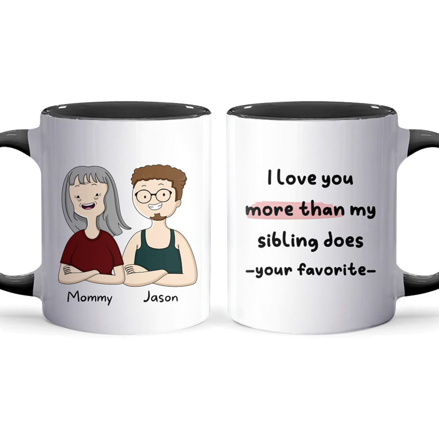 Your Favorite - Personalized Accent Mug