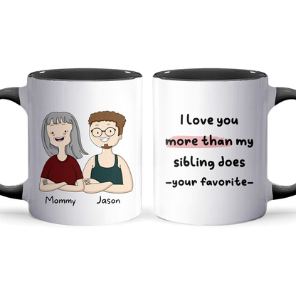 Your Favorite - Personalized Accent Mug