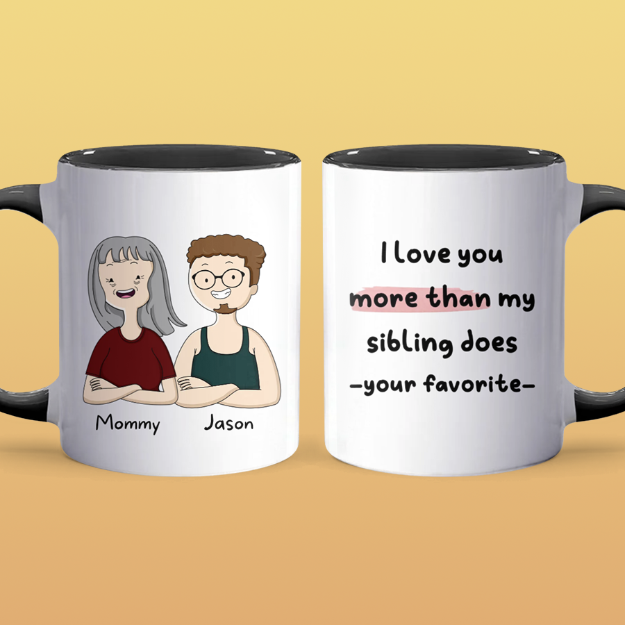 Your Favorite - Personalized Accent Mug